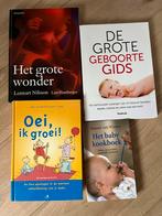 Baby boeken pakket: Zwangerschap, groei en babyvoeding, Ophalen, Zo goed als nieuw, Zwangerschap en Bevalling