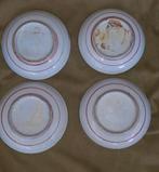 Set van 4 chinees porseleinen schoteltjes met sluiervissen⁸, Ophalen of Verzenden