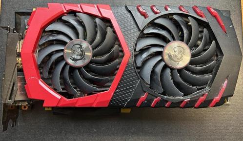 MSI GeForce GTX 1070Ti Gaming 8G, Computers en Software, Videokaarten, Gebruikt, Nvidia, PCI, GDDR5, HDMI, DisplayPort, DVI, VGA