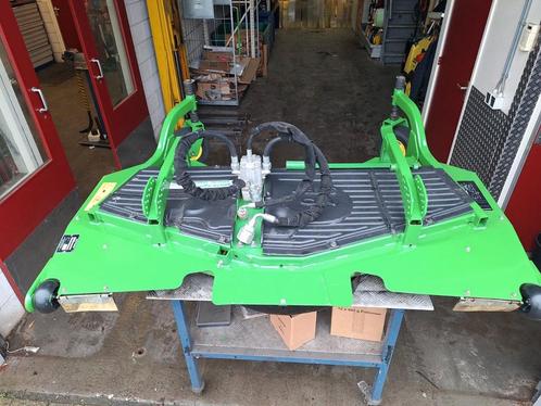 John deere frontdek 183 cm, Tuin en Terras, Zitmaaiers, Zo goed als nieuw, Ophalen of Verzenden