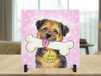 Border Terrier Tegel - Blond Stijl, Verzenden, Nieuw