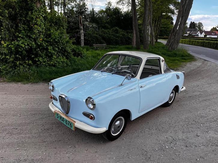 Goggomobil TS 250-02, Auto's, Overige Auto's, Bedrijf, Te koop, Benzine, Overige carrosserieën, Geïmporteerd, Blauw, Achterwielaandrijving