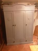 Brocante grenen kast kledingkast DEMONTABEL, Ophalen