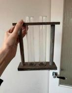 Twee reageerbuizen voor bijv. Stekjes in houten frame, Ophalen of Verzenden