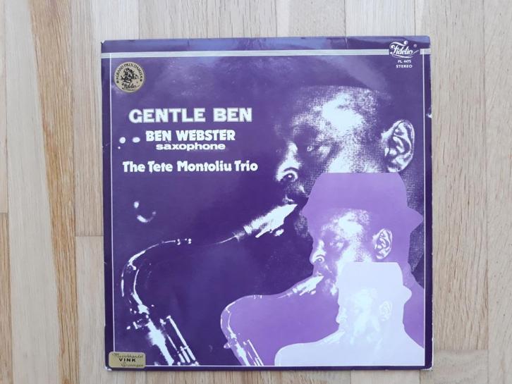 Ben Webster & Tete Montoliu Trio - Gentle Ben , 1972 , LP, Cd's en Dvd's, Vinyl | Jazz en Blues, Gebruikt, Jazz, 1960 tot 1980