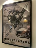 Poster Luftwaffe Bf109 Mercedes WW2 Reproductie, Verzamelen, Militaria | Tweede Wereldoorlog, Foto of Poster, Duitsland, Luchtmacht