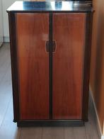 Verrijdbare, vintage kast (dressoir / drankkast), Huis en Inrichting, Kasten | Dressoirs, Ophalen, 50 tot 100 cm, Mid-century