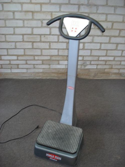 Power Max Trilplaat  werkend te zien en te testen, Sport en Fitness, Fitnessapparatuur, Zo goed als nieuw, Trilplaat, Armen, Benen