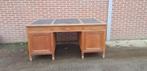 Prachtig stevig houten bureau, Ophalen, Gebruikt, Bureau