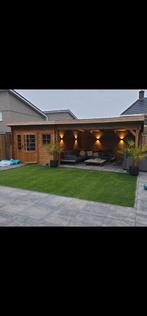 schuur plus overkapping. 8.50mx3.50m, Tuin en Terras, Overkappingen, Ophalen, Gebruikt