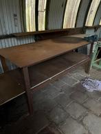 Lastafel 2 x 1 m, Doe-het-zelf en Verbouw, Werkbanken, Ophalen, Gebruikt, Bankschroef