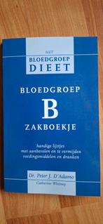 Bloedgroep B Zakboekje - Dieetgids, Ophalen, Gelezen, Dieet en Voeding, Dr. Peter J. D'Adamo