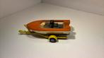 King size trailer met boot lesny matchbox 1.43, Auto, Ophalen of Verzenden, A, A