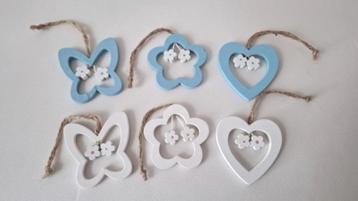 Hanger blauw wit p/st. beschikbaar voor biedingen