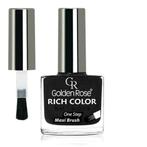 GOLDEN ROSE Rich Color zwarte nagellak 35, 10,5 ml., Ophalen of Verzenden