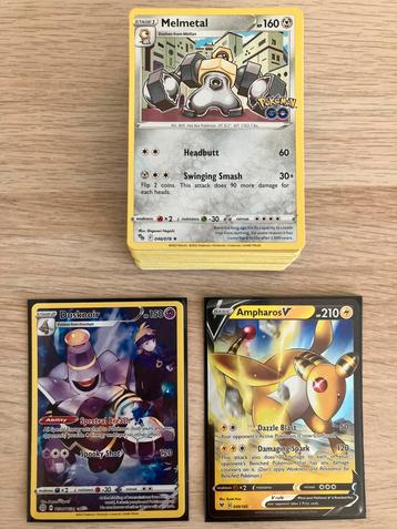Set van 100 verschillende originele Pokemon kaarten beschikbaar voor biedingen