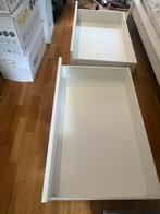 bed laden IKEA 2 keer gratis, Huis en Inrichting, Slaapkamer | Bedden, Ophalen, 70 cm of minder, Wit, Tweepersoons