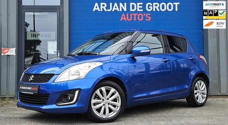 Suzuki Swift 1.2 94PK Exclusive AUTOMAAT Keyless Cruise Bleu, Auto's, Suzuki, Bedrijf, Te koop, Swift, ABS, Airbags, Airconditioning