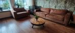 Driezitsbank en Loveseat van Profijt Meubel, Huis en Inrichting, Ophalen, Gebruikt, Driepersoons, 75 tot 100 cm
