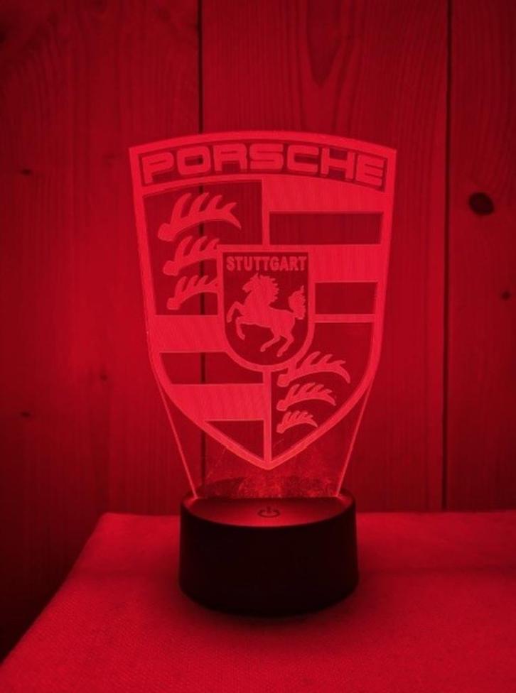 lamp Porsche, Huis en Inrichting, Lampen | Tafellampen, Minder dan 50 cm, Ophalen of Verzenden
