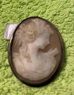 Antieke Camee Broche hanger, Ophalen of Verzenden, Overige materialen, Broche