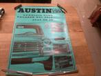 Originele Austin Glider 1300 reclameposter uit 1969 50x70, Ophalen of Verzenden, Gelezen, Overige merken