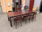 Klassieke massief houten koloniale tafels 240x100 cm, Antiek en Kunst, Ophalen of Verzenden