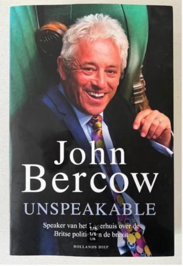 John Bercow - Unspeakable (2020) beschikbaar voor biedingen