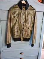 Gucci Nappaleer Bomberjack - Stijlvol & Tijdloos!, Kleding | Dames, Ophalen of Verzenden, Gedragen, Groen
