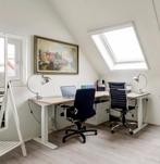 Elektrisch hoekbureau, Huis en Inrichting, Bureaus, Ophalen, Elektrisch, Zo goed als nieuw, Bureau