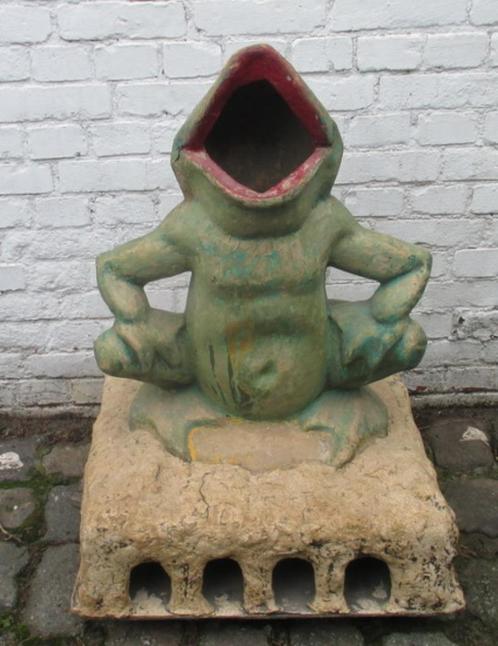 zeldzame papier mache mange boules passe boules kikker, Antiek en Kunst, Antiek | Speelgoed, Ophalen