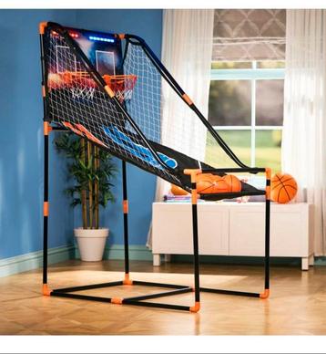 Double Shot Basketbal Arcade Spel met LED-verlichting beschikbaar voor biedingen