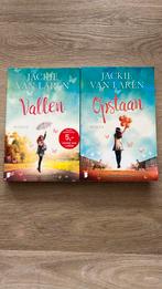 Jackie van Laren vallen en opstaan gelezen, Ophalen of Verzenden, Gelezen, Jackie van Laren