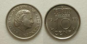 PD02608 Juliana 10 cent 1980 beschikbaar voor biedingen