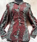 Prachtige blouse van Oscar B. - Maat L, Ophalen of Verzenden, Zo goed als nieuw, Maat 42/44 (L), Overige kleuren