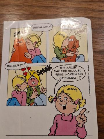 999 Jan Kruis Stickers - Jan Jans en de Kinderen  beschikbaar voor biedingen