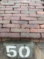 540m2 oud rood gebakken klinkers waalformaat straatstenen wa, Tuin en Terras, Tegels en Klinkers, Bij dit gebruikte product niet te achterhalen