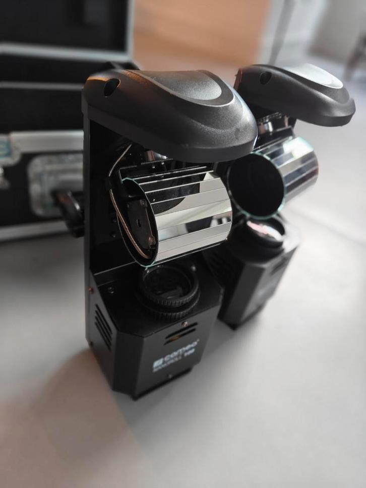 2x Cameo Nanoroll 100 led barrel scanner, Muziek en Instrumenten, Licht en Laser, Zo goed als nieuw, Licht, Geluidgestuurd, Kleur