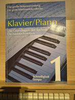 Piano basistechnieken, snelheid 1, Gebruikt, Klassiek, Ophalen of Verzenden, Artiest of Componist