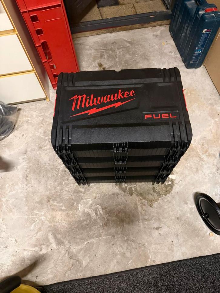 Milwaukee Packout Koffers - 4 Stuks (Los), Doe-het-zelf en Verbouw, Gereedschapskisten, Nieuw, Ophalen of Verzenden