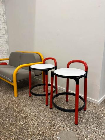 Vintage stoelen Kartell bij Anna Castelli 1979 beschikbaar voor biedingen