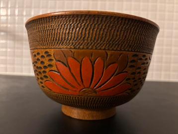 Amsterdamse School, houten kom - jaren 30 beschikbaar voor biedingen