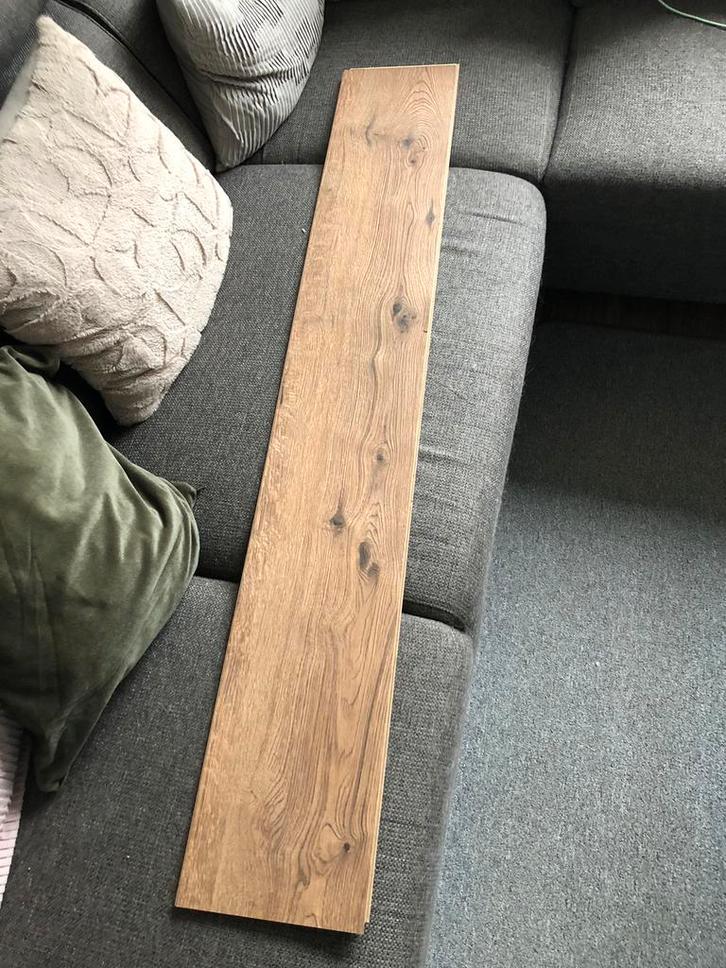 Ikea Tundra laminaat circa 9m2, Doe-het-zelf en Verbouw, Vloerdelen en Plavuizen, Gebruikt, Laminaat, Overige materialen, 150 cm of meer