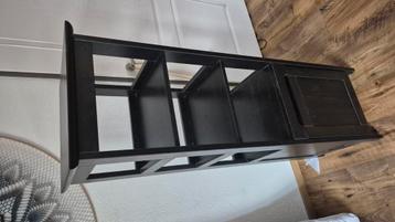 Ikea bruinzwart hemnes open kast beschikbaar voor biedingen