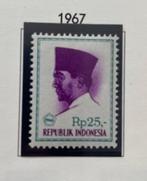 1x 1967 Pres. Soekarno, Ophalen of Verzenden, Postfris, Oost-Azië