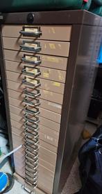 Metalen ladekast, Huis en Inrichting, Kasten | Ladekasten, Ophalen, 5 laden of meer, 50 tot 100 cm, Minder dan 100 cm