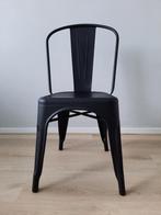 Zwarte stoel mat Metaal, 1 x, Huis en Inrichting, Stoelen, Ophalen, Zwart, Zo goed als nieuw, Metaal