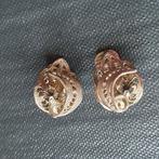 Prachtige vintage filigrain oorbellen met steentje, Ophalen of Verzenden, Zo goed als nieuw, Zilver, Overige materialen