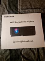 Wifi bluetooth HD projector, Overige technologieën, Roconia, HD (720), Nieuw