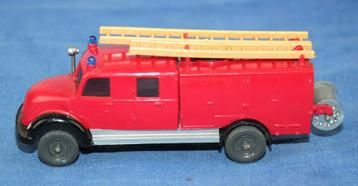 Wiking H0 610/ 30 Magirus Sirius blusvoertuig. beschikbaar voor biedingen